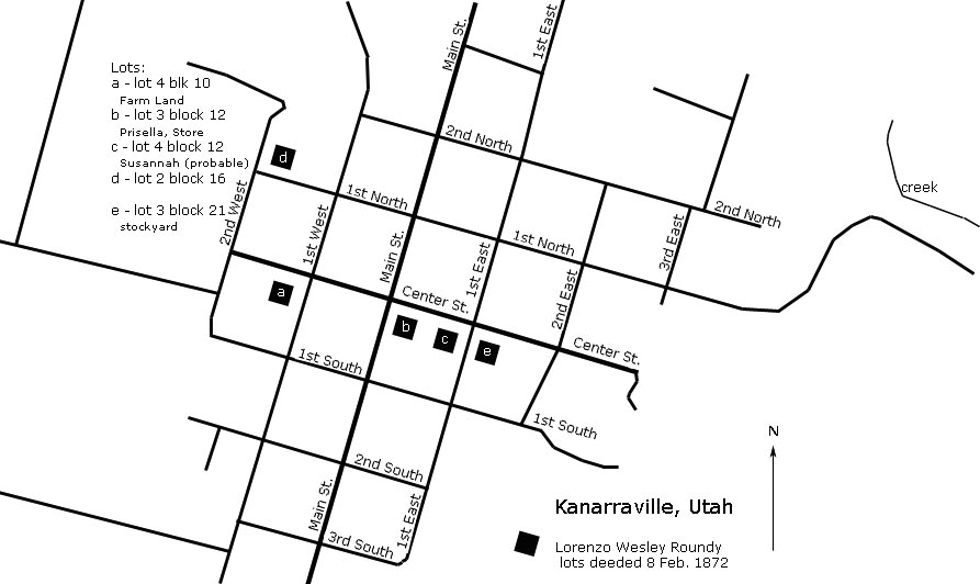 Kanarraville Map