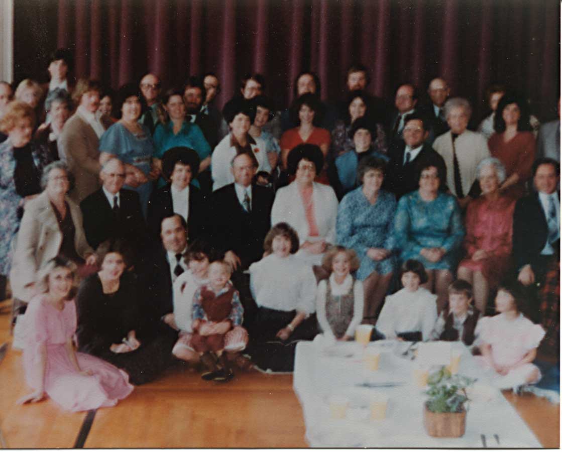 Davis and Buchanan family group picture